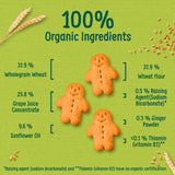 Organix Mini Gingerbread Men Organic Toddler Snack Biscuits 20g 20g