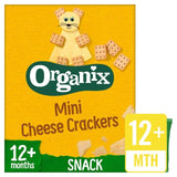 Organix Mini Organic Cheese Crackers Toddler Biscuits 12 mths+ 80g