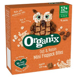 Organix Mini Organic Oat & Raisin Flapjack Toddler Snacks Multipack   4 x 20g