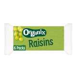 Organix Mini Organic Raisin Snack Boxes 12 mths+ Multipack 6 x 14g