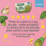 Organix Tasty Garden Veggie Bowl Baby Food 7 months 130g
