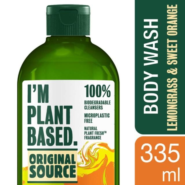 Original Source I'm Plant Based Lemongrass and Sweet Orange Shower Gel 335ml