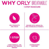 Orly 4 in 1 Breathable Treatment & Colour Nail Polish - Love My Nails 18ml