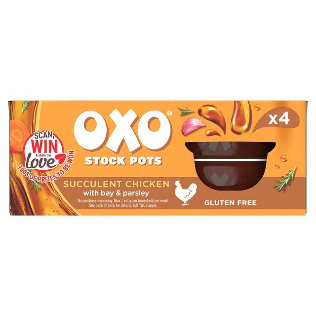 Oxo Stock Pots Chicken 4 x 20g