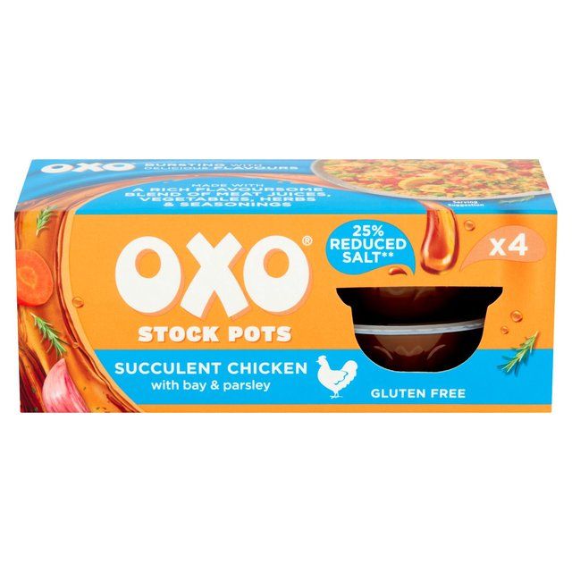 Oxo Stock Pots Reduced Salt Chicken 4 x 20g