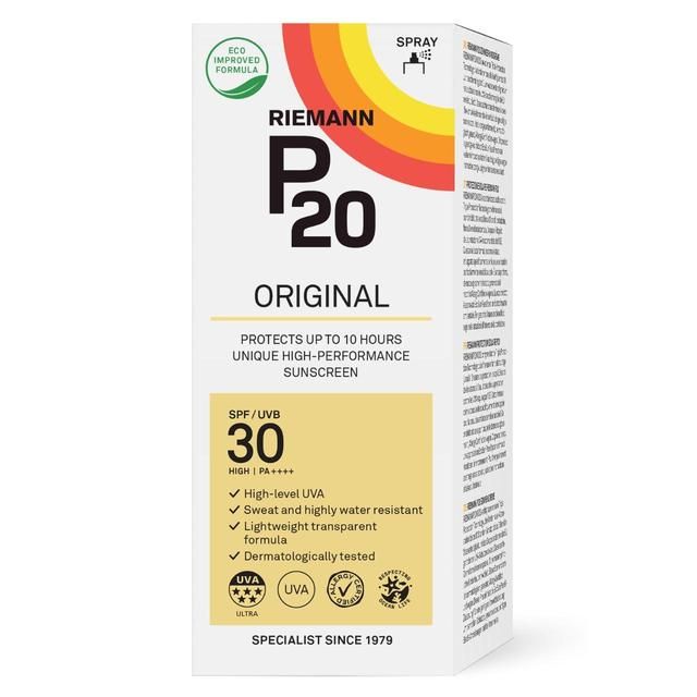 P20 Original SPF 30 Sun Spray   200ml
