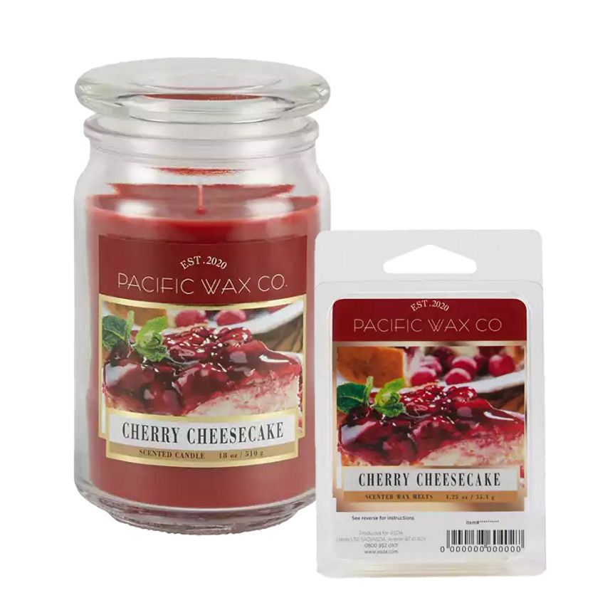 Pacific Wax Co Cherry Jar Candle & Wax Melts Bundle