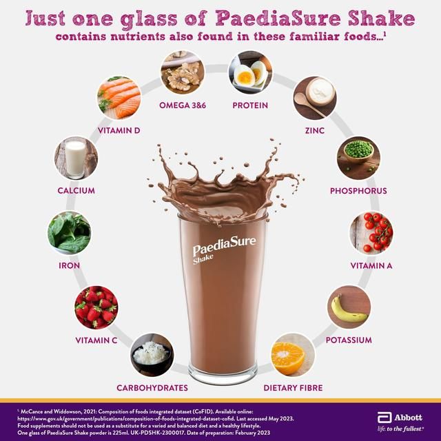 PaediaSure Multivitamins Shake Chocolate 850g