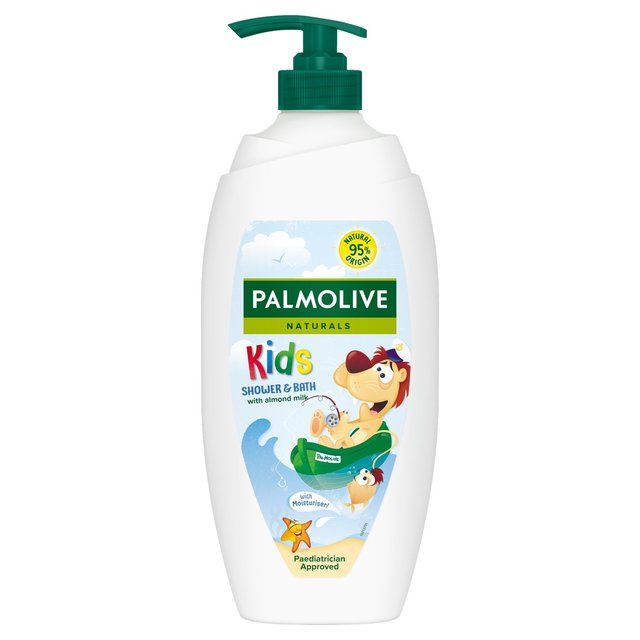 Palmolive Naturals Kids Shower & Bubble Bath Pump 750ml