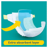 Pampers Baby-Dry Nappies Size 5+ (12-17kg) Essential Pack   35 per pack