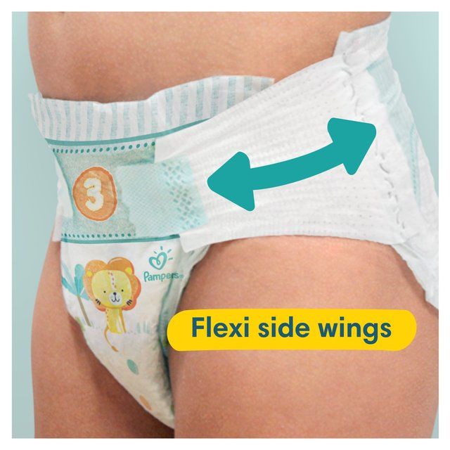 Pampers Baby-Dry Nappies Size 8 (17kg+) Jumbo+ Pack 52 per pack