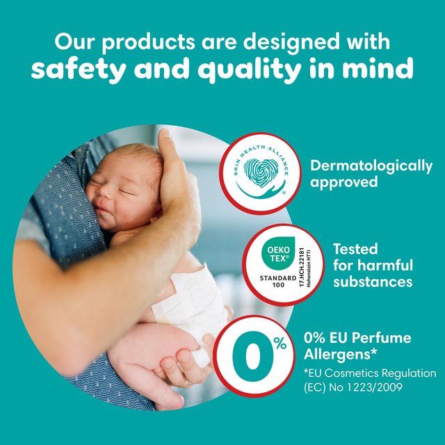 Pampers Baby-Dry Nappy Pants Size 3 (6-11kg) Essential Pack 44 per pack