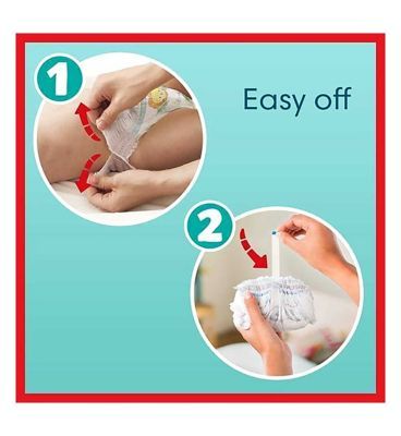 Pampers Baby-Dry Nappy Pants Size 4, 38 Nappies, 9kg-15kg, Essential Pack