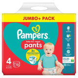Pampers Baby-Dry Nappy Pants Size 4 (9-15kg) Jumbo+ Pack   72 per pack