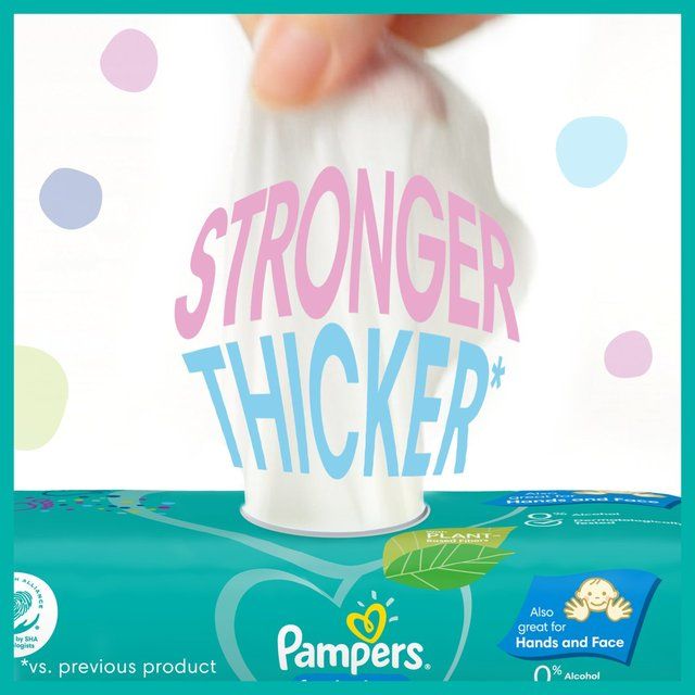 Pampers Baby Wipes Scented 12 x 52 per pack