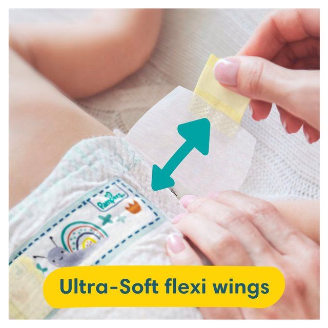 Pampers New Baby Nappies Size 1 (2-5kg) Jumbo+ Pack   80 per pack