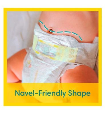 Pampers New Baby Size 0, 24 Newborn Nappies, <3kg, Carry Pack