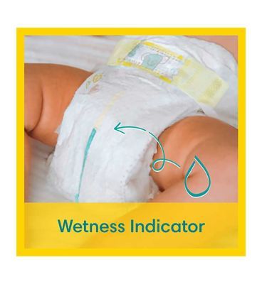 Pampers New Baby Size 2, 46 Newborn Nappies, 4kg-8kg, Essential Pack