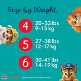 Pampers Paw Patrol Baby Dry Nappy Pants Size 5, 160 Pack