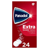 Panadol Extra Painkillers Soluble Paracetamol & Caffeine 500mg   24 per pack
