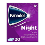 Panadol Night Paracetamol + Diphenhydramine Tablets 20s