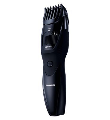Panasonic ER-GB42 Wet & Dry Electric Beard Trimmer with 20 Cutting Lengths (Black)