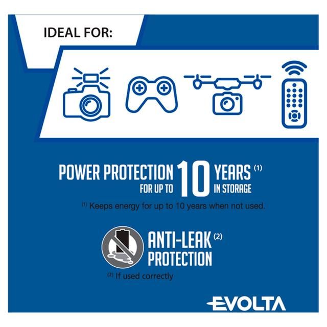 Panasonic Evolta AAA Batteries Alkaline 4 per pack