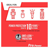 Panasonic Pro Power AAA Batteries Alkaline 4 per pack