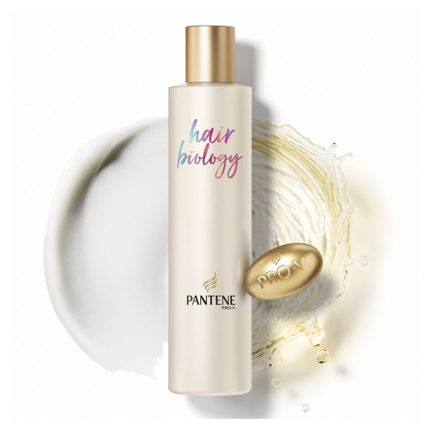 Pantene Hair Biology De-frizz & Illuminate Shampoo