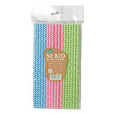 Party Recyclable Paper Straws 50 per pack