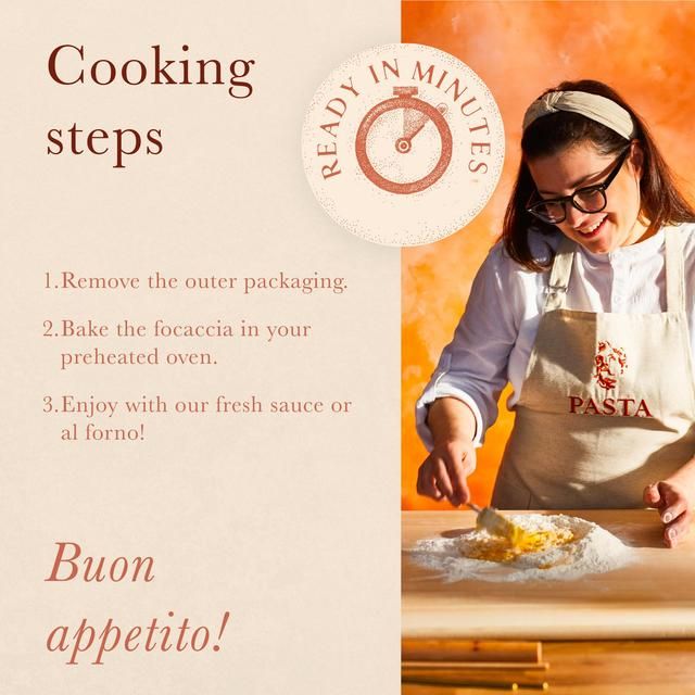 Pasta Evangelists Olive Focaccia   200g