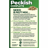 Peckish Complete Seed And Nut No Mess Wild Bird Food Mix 12.75kg