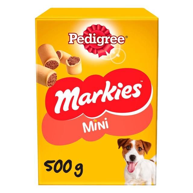 Pedigree Markies Mini Adult Dog Treats Marrowbone Biscuits 500g
