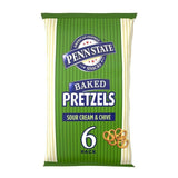Penn State Sour Cream & Chive Multipack Pretzels 6 Pack   6 x 22g