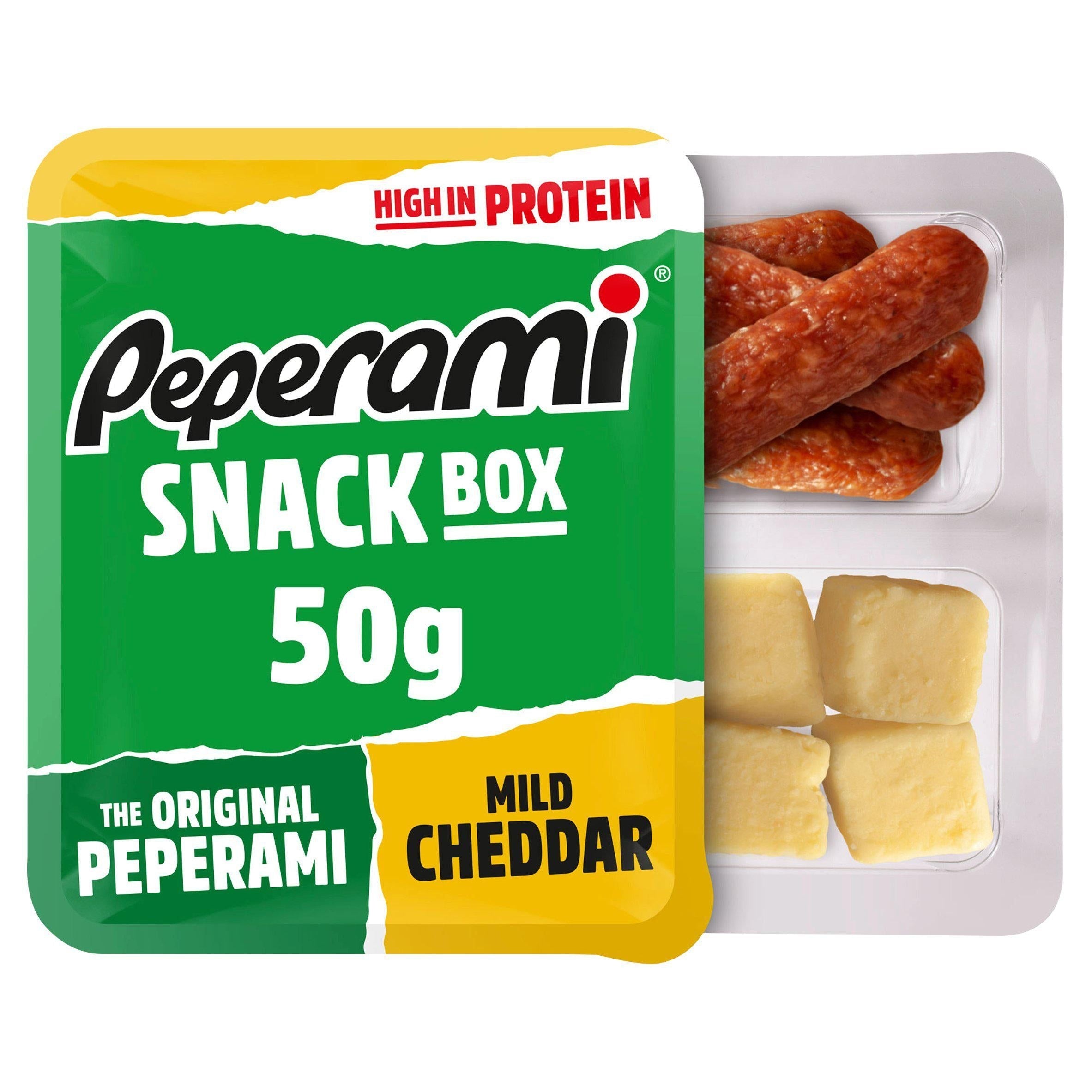 Peperami Original and Cheese Snack Box 50g