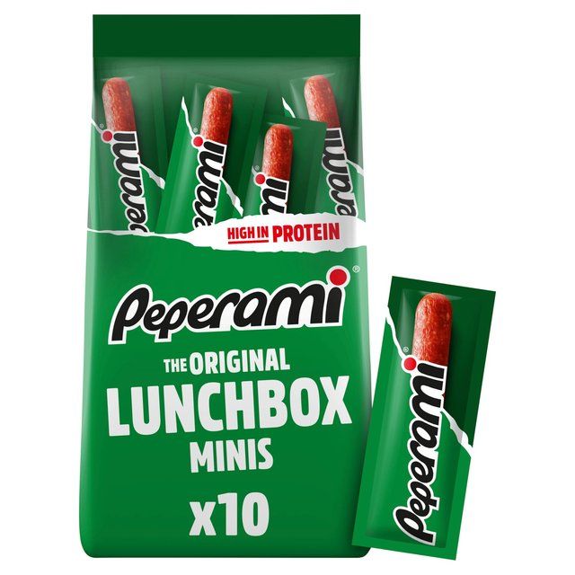 Peperami Original Lunchbox Mini Salami 10 x 10g