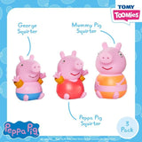 Peppa Pig Mummy Pig Peppa & George Bath Squirters
