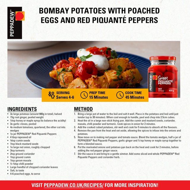 Peppadew Hot Peppers   400g