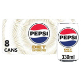 Pepsi Diet Caffeine Free 8 x 330ml