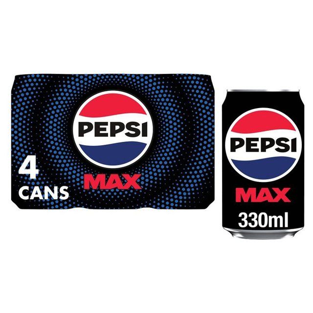Pepsi Max 4x330ml 4 x 330ml