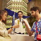 Peroni Nastro Azzurro Beer Lager Bottles 4 x 330ml