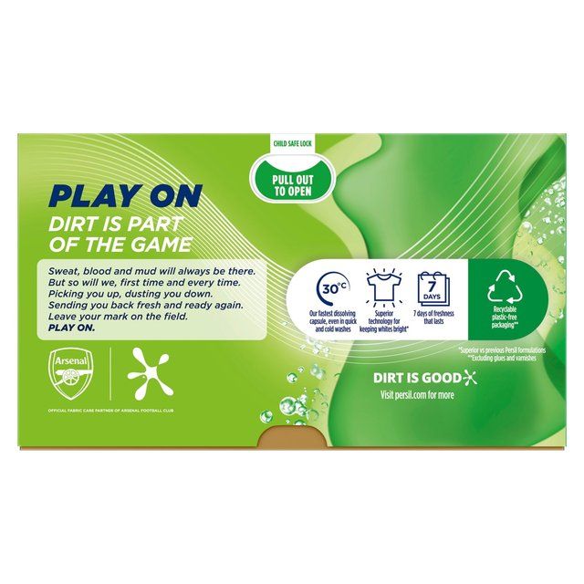 Persil Bio 3 in 1 Laundry Washing Detergent Capsules 36 Washes 36 per pack