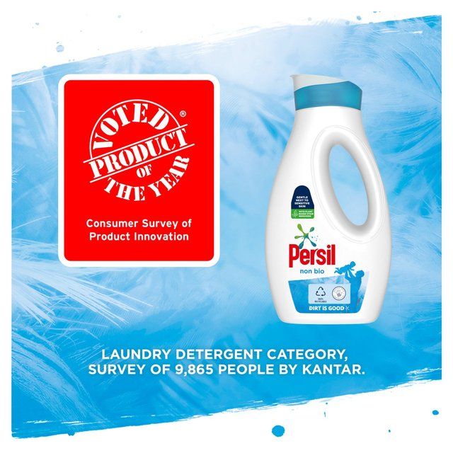 Persil Laundry Washing Liquid Detergent Non Bio 53 Washes 1.431L
