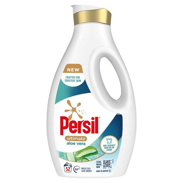 Persil Ultimate Non Bio Aloe Vera Sensitive Washing Liquid 52 Washes 1400ml