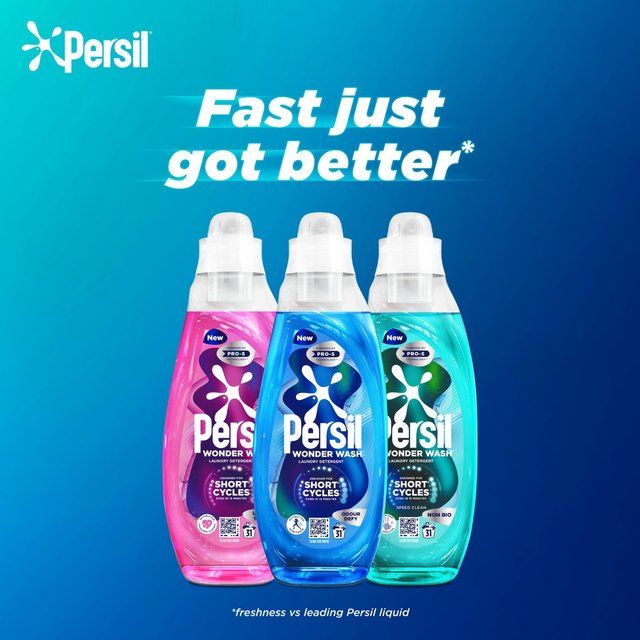 Persil Wonder Wash Odour Defy Laundry Detergent 31 Wash   837ml