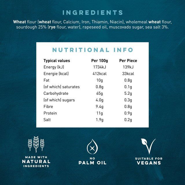 Peter's Yard Sea Salt Sourdough Flatbreads   115g