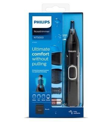 Philips Series 5000 Battery-Operated Nose, Ear and Eyebrow Trimmer - NT5650/16