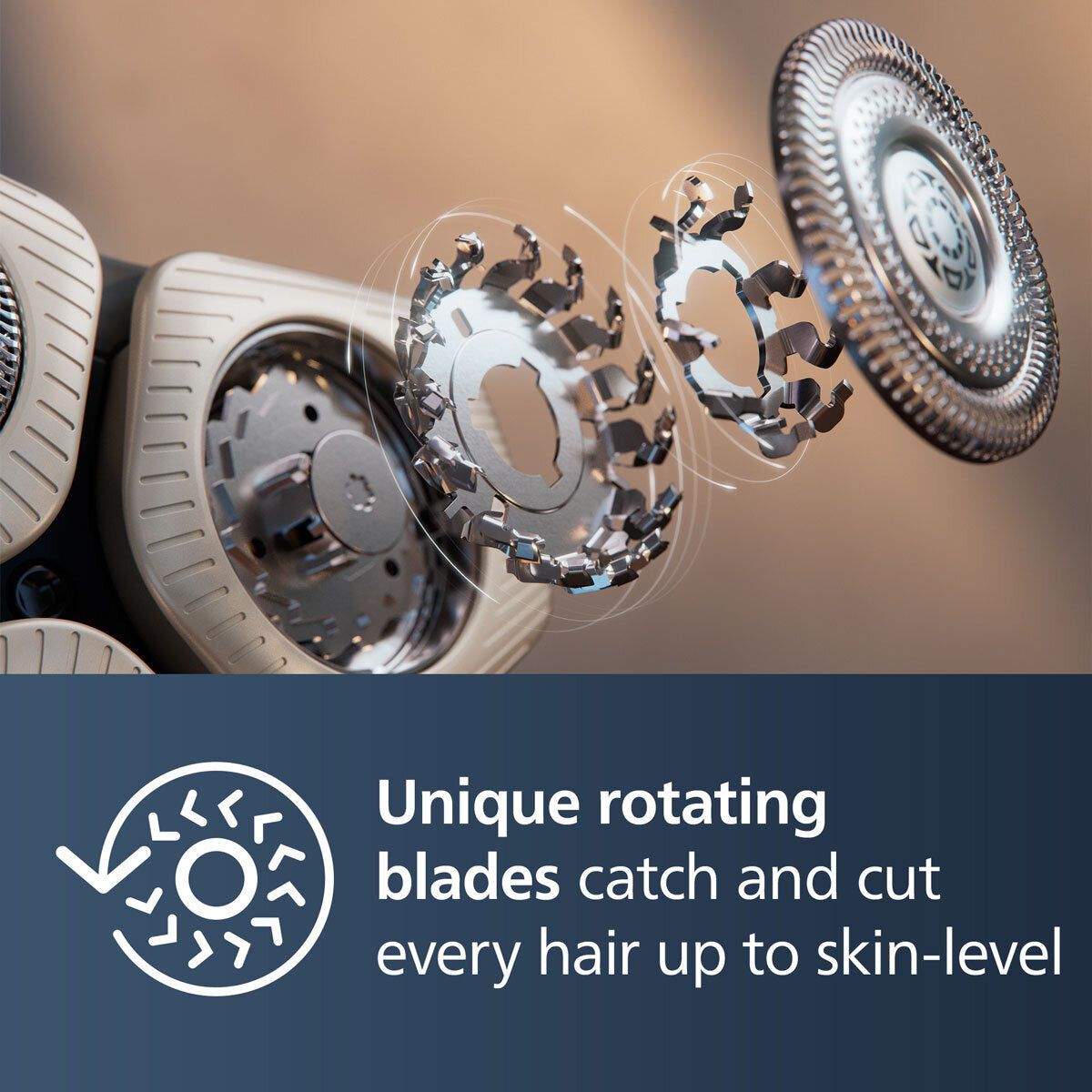 Philips Series 9000 Wet & Dry Electric Shaver with SkinIQ Technology, Charging Stand and Travel Case, S9974/35