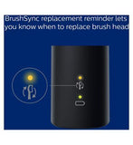 Philips Sonicare Premium Plaque Defence BrushSync Enabled Replacement Brush Heads - 4pk Black HX9044/33