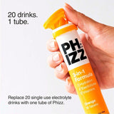 Phizz Orange 3-in-1 Hydration Electrolytes & Vitamins Effervescent 20 per pack